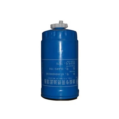 Número de pieza original 612600080248 Filtro de combustible Weichai para HOWO Shaanxi Leo0100378A