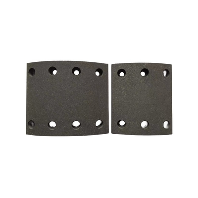 Partes del chasis del camión Foton NO. OE WG9100440027 Placas del freno delanteras Revestimiento del freno para Howo