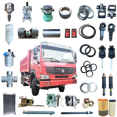 HAOJUN Sinotruck Howo 371 375 Repuestos de camiones de descarga Accesorios para el año 2005-