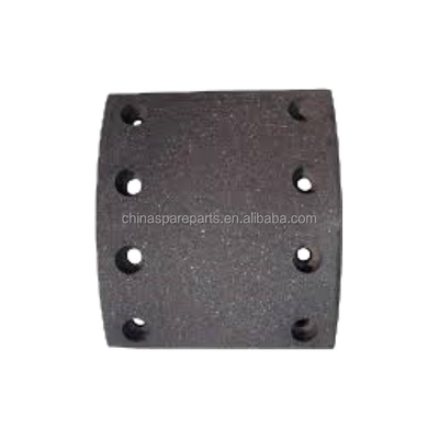SINOTRUK CNHTC Pad de freno para camiones pesados Wg9100440026 para Shacman Camc FAW Foton Beiben