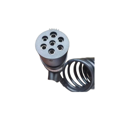Cable de núcleo de nylon 7 para luces de estacionamiento de camiones, remolques ABS Cordón espiral de energía eléctrica 12V