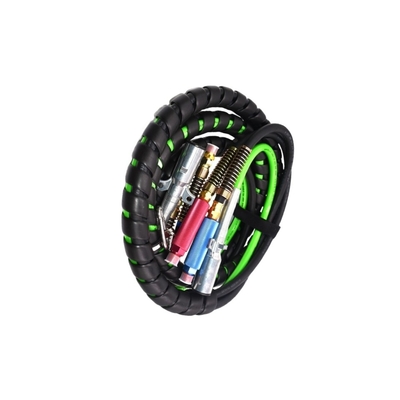 Acero de alta velocidad 15Ft 3 en 1 Cable de alimentación ABS de línea aérea de camión con mano feliz para el sistema de frenos de camión