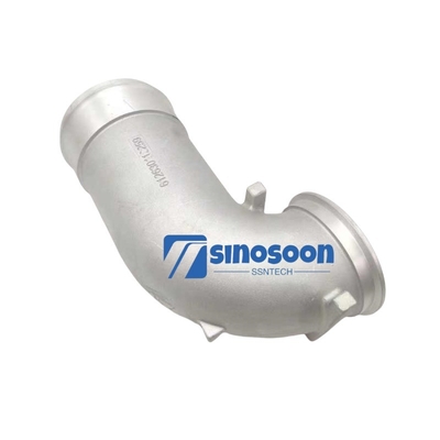Número de pieza VG1800110045 Codo de enlace del superalimentador para Howo Parts WD615 Motor Sinotruk