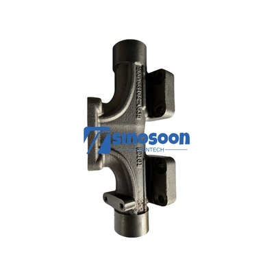 Montura de manifold de escape medio 200V08102-0634 para Howo T7H partes del motor del camión Shacman