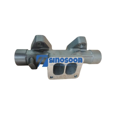 Montura de manifold de escape medio 200V08102-0634 para Howo T7H partes del motor del camión Shacman