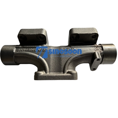 Montura de manifold de escape medio 200V08102-0634 para Howo T7H partes del motor del camión Shacman