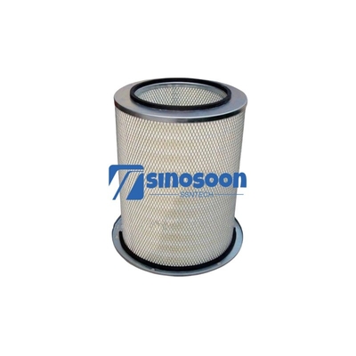 Modelo de camión Filtro de aire Shacman WG9725190101 WG9725190102 para partes de motores de camiones pesados