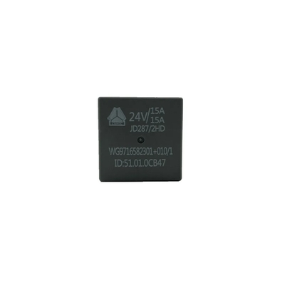 Top Howo T7h T5g Sitrak C7h Sistema eléctrico de camión piezas de repuesto 24V 2X15A WG9716582301 010/1 Relé JD287/2HD