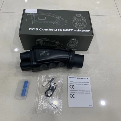 Adaptador portátil CCS 2 a GBT 1000V DC 200A Carga rápida para conector de cargador de automóvil eléctrico