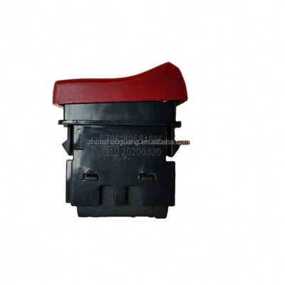 Sinótrogo CNHTC Shacman Interruptor de alarma de peligro de color original BH-3750060-C0100 DZ96189584605