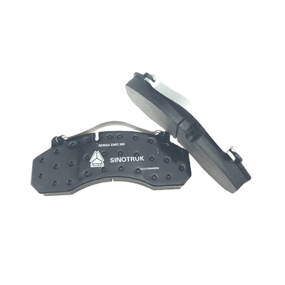 Pad de freno WG9100443050 para Sinotruk HOWO camión pesado diseñado por Shacman